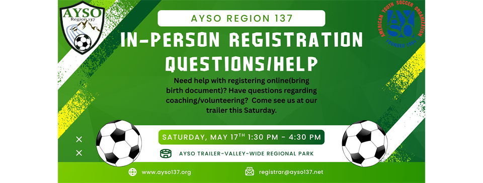 In-Person Registration HELP