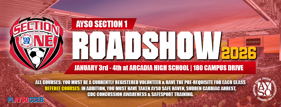 Section 1 Roadshow 2026