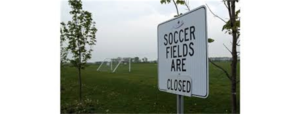 Valley-Wide Fields Closed until February for maintenance